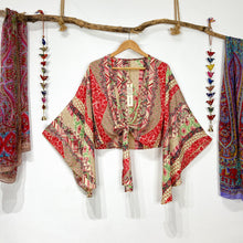 Cargar imagen en el visor de la galería, Top Kimono Rojo (estándar)
