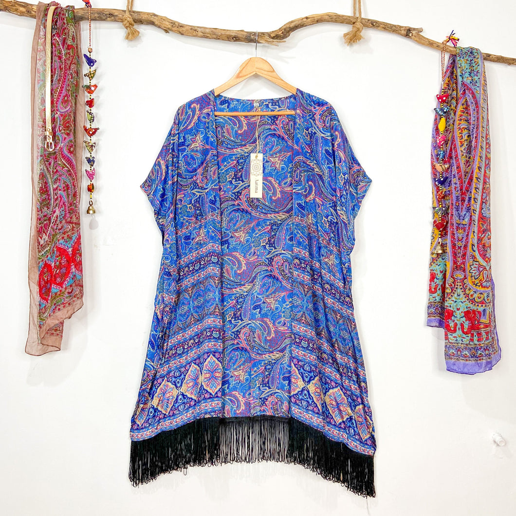 Kimono Flecos Azul (estándar)