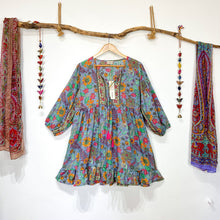 Cargar imagen en el visor de la galería, Vestido Aires Gris (S-M)
