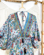 Cargar imagen en el visor de la galería, Vestido Anís Azulado (M-L)
