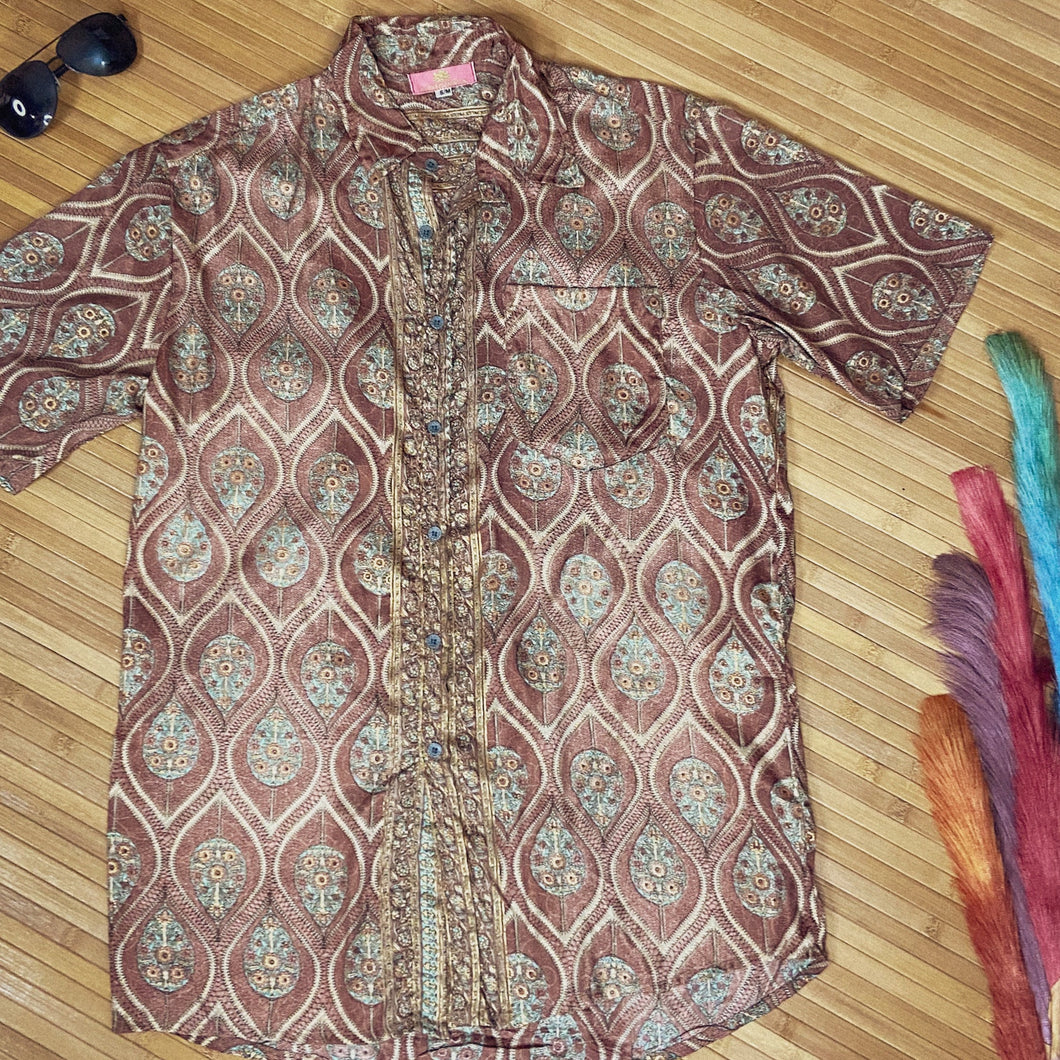 Camisa Burdeo Gold (S-M)