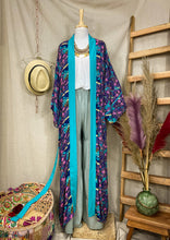 Cargar imagen en el visor de la galería, Kimono Largo Fucsia (L-XL)
