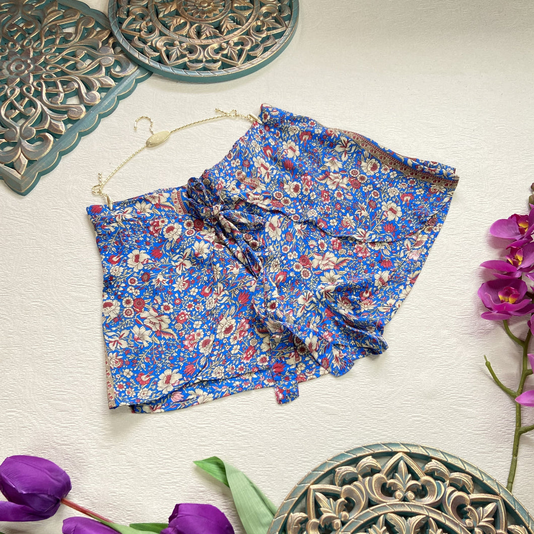 Short Pareo Azul (talla L)