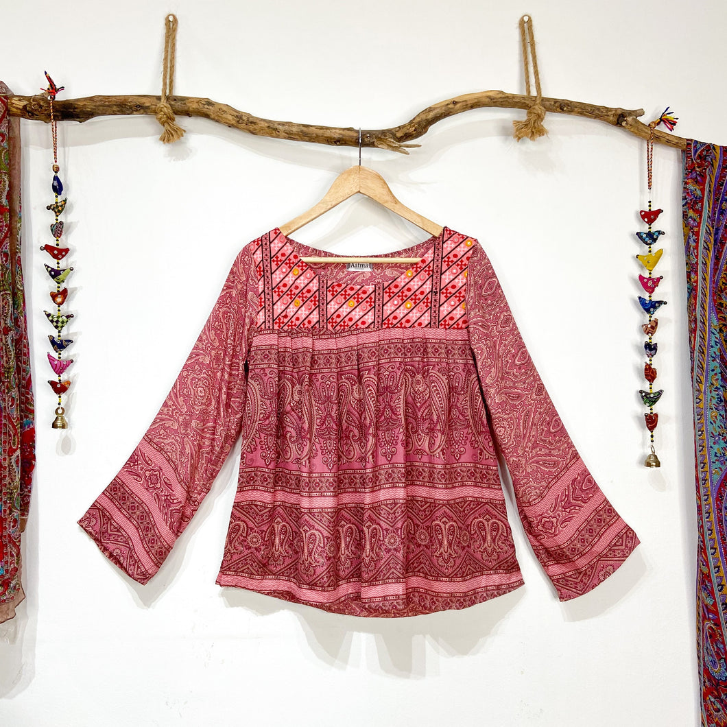 Blusa Espejo Rosa (S-M)