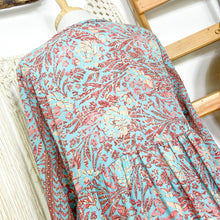 Cargar imagen en el visor de la galería, Vestido Aires Celeste Rosa (M-L)
