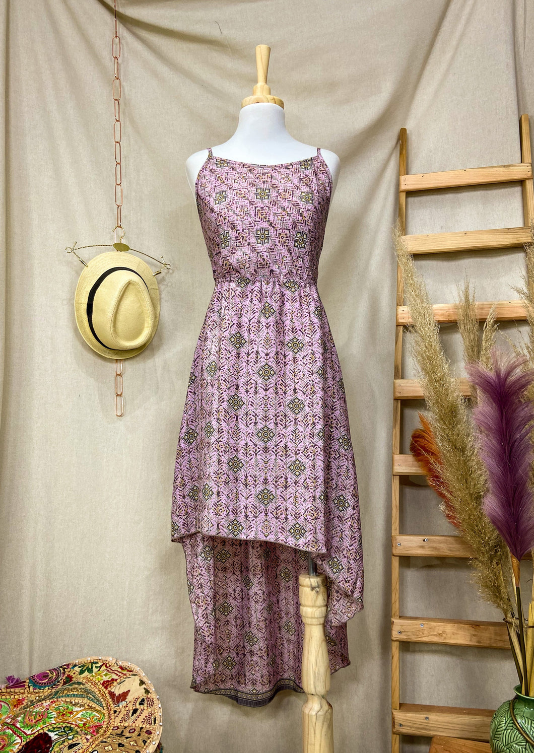 Vestidos Asimétrico Lila (M-L)
