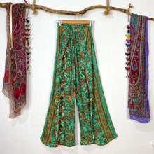 Cargar imagen en el visor de la galería, Palazzo Pareo Verde Naranja (S-M)
