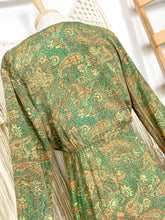 Cargar imagen en el visor de la galería, Vestido Gipsy Verde (S-M)

