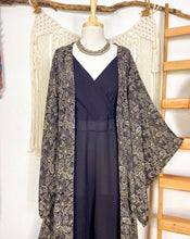 Cargar imagen en el visor de la galería, Kimono Gala Black Gold (estándar)
