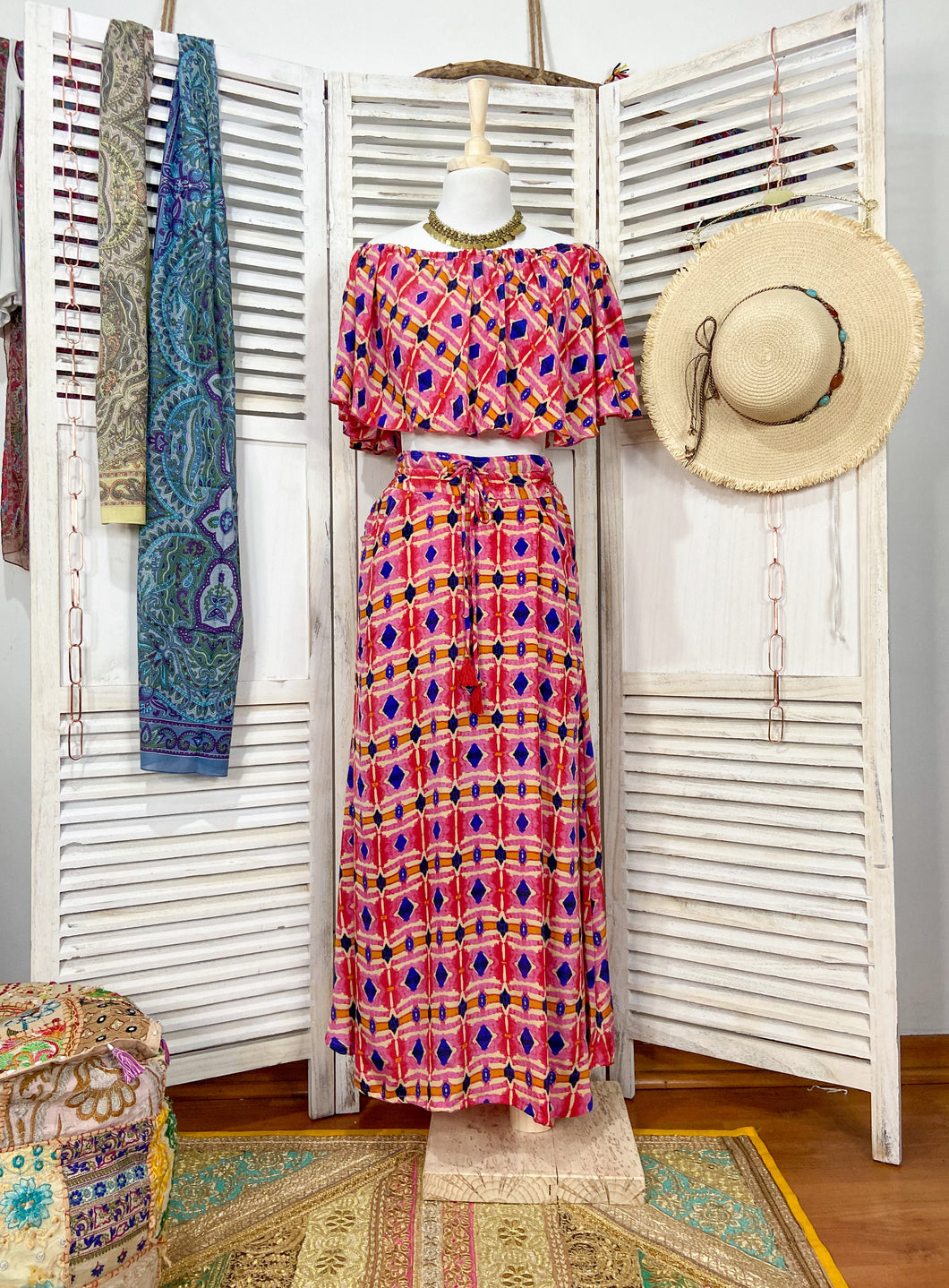 Conjunto Goa Fucsia (S-M)