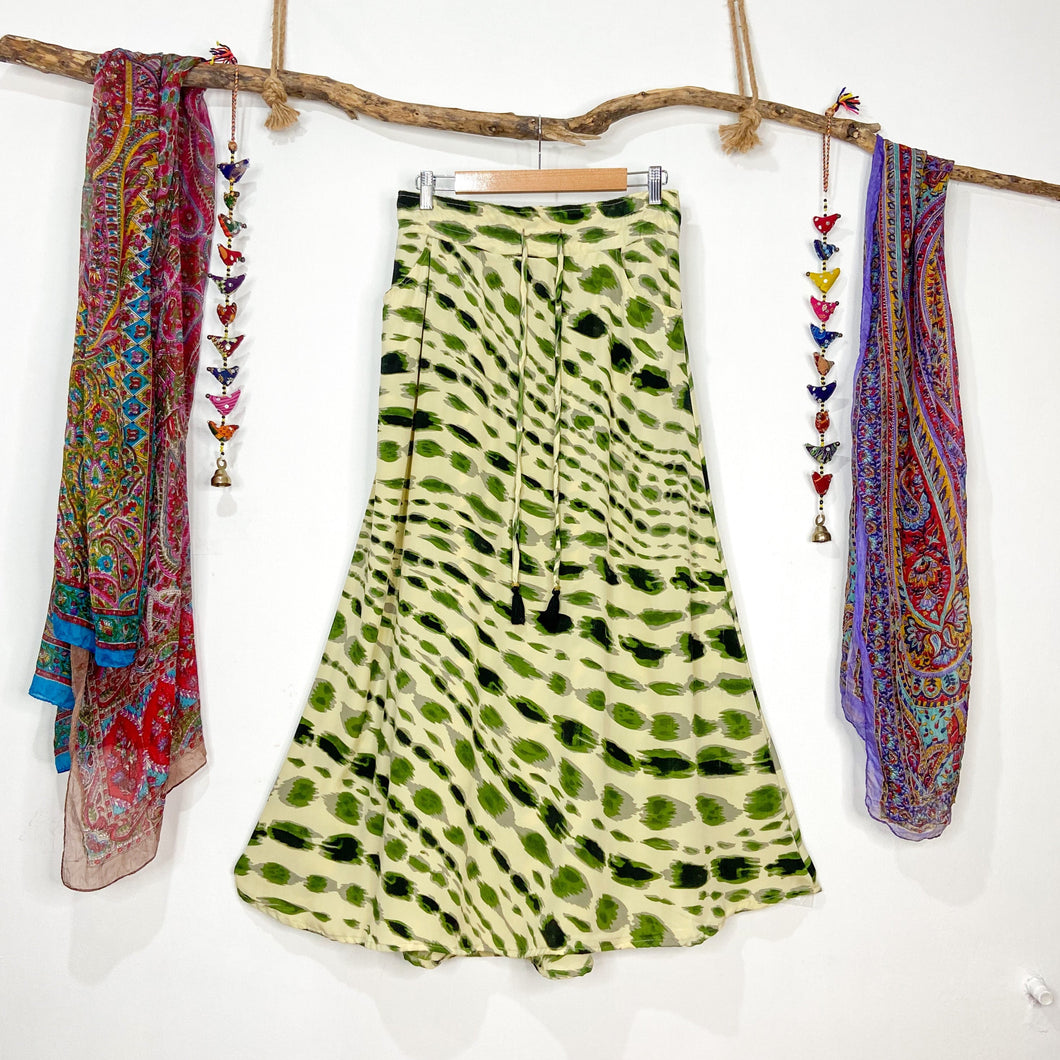 Faldita Gracia Print Verde (M-L)
