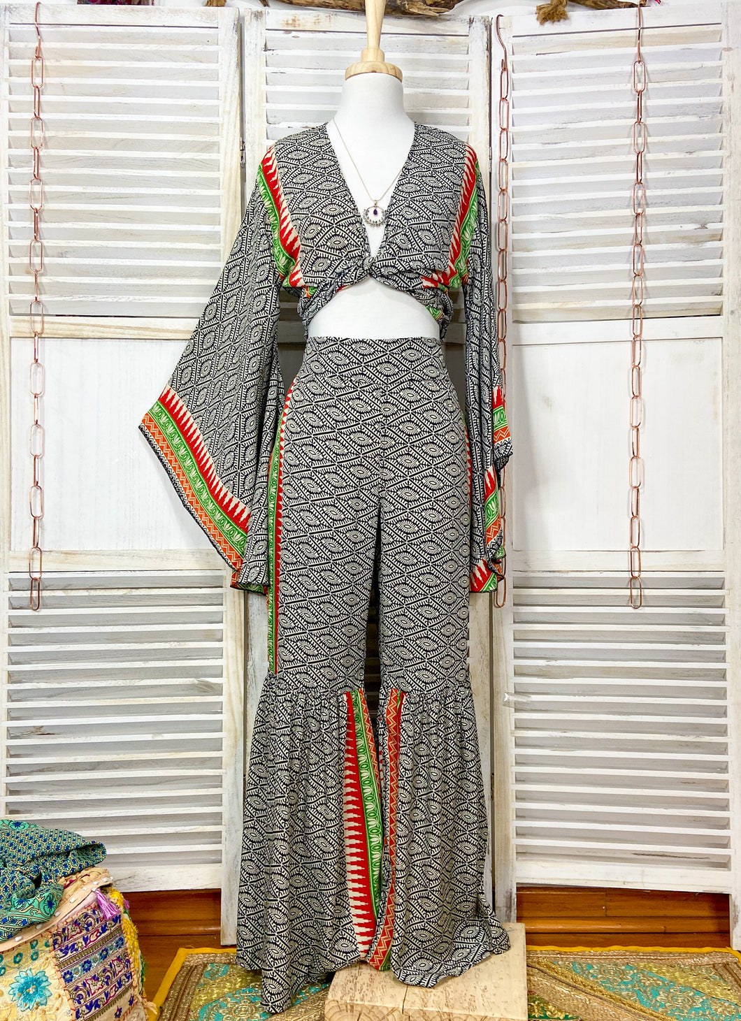 Conjunto Sirena Negro (S-M)