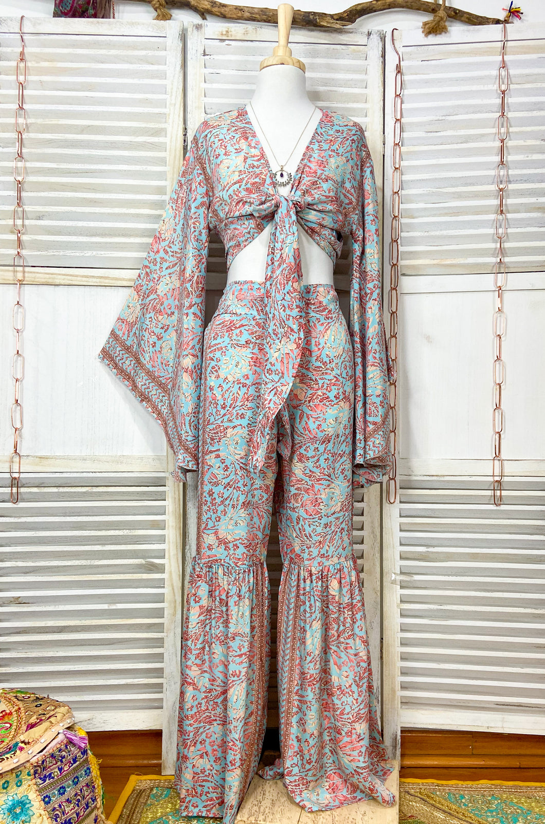 Conjunto Sirena Rosa Suave (S-M)
