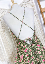 Cargar imagen en el visor de la galería, Vestido Amatista Print Verde (estándar)
