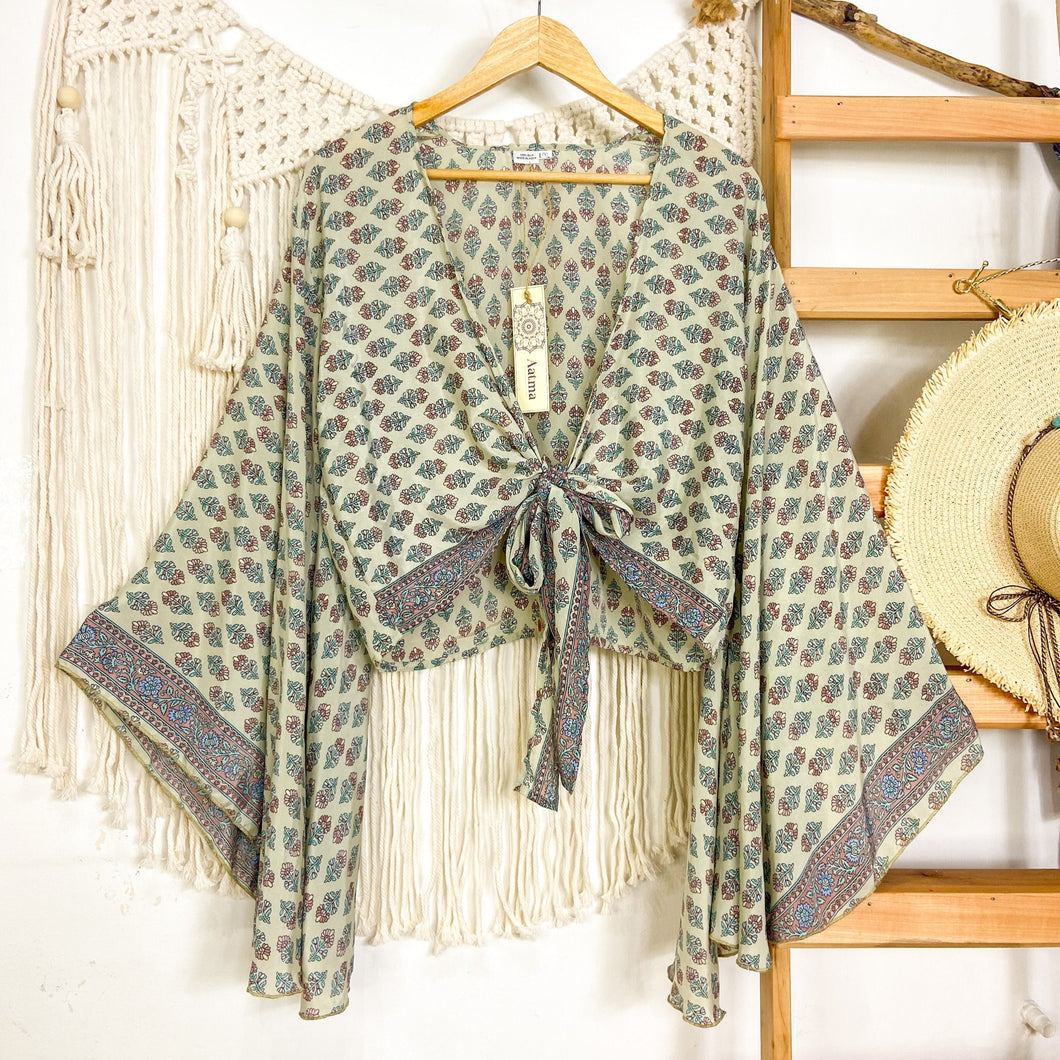 Top Kimono Light Green (estándar)