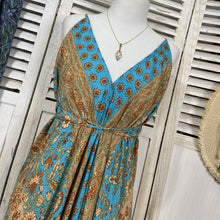 Cargar imagen en el visor de la galería, Vestido Amatista Anaranjado (talla estándar)
