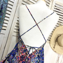 Cargar imagen en el visor de la galería, Vestido Amatista Azul (talla estándar)
