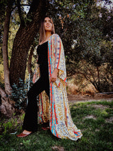 Cargar imagen en el visor de la galería, Kimono Etnico Amarillo (S-M)
