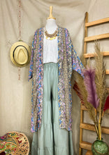Cargar imagen en el visor de la galería, Kimono Lazo Lila Azul (estándar)
