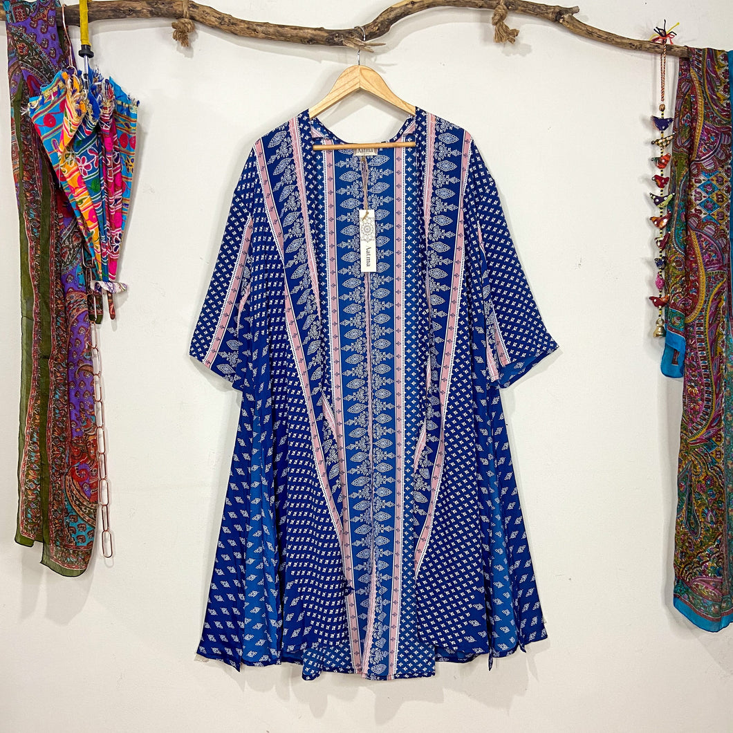 Kimono Amber Azul/Rosa