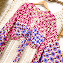 Cargar imagen en el visor de la galería, Top Kimono Lila Pink (estándar)
