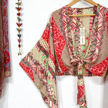 Cargar imagen en el visor de la galería, Top Kimono Rojo (estándar)

