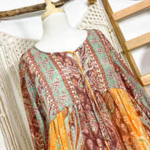 Cargar imagen en el visor de la galería, Vestido Aires Terracota (M-L)

