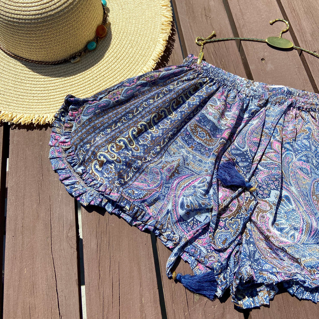 Short Lía Azul Lila (S-M)