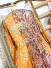 Cargar imagen en el visor de la galería, Vestido Aires Terracota (S-M)
