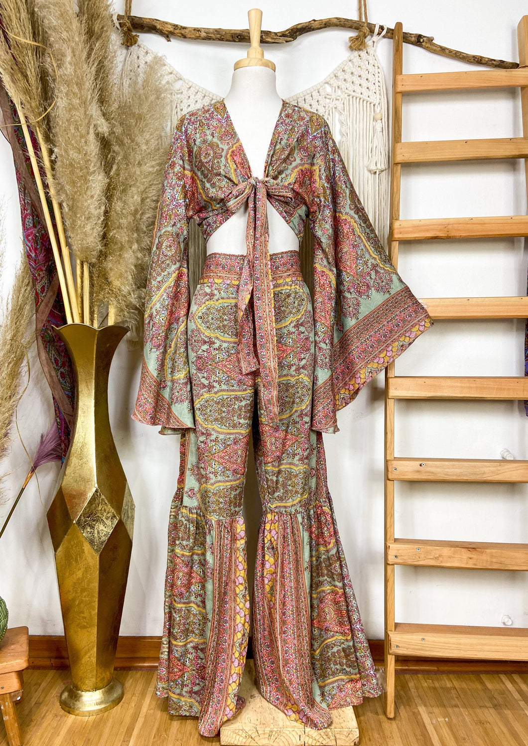Conjunto Sirena Rosa Gris (L-XL)