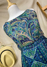 Cargar imagen en el visor de la galería, Vestido Asimétrico Azul (M-L)
