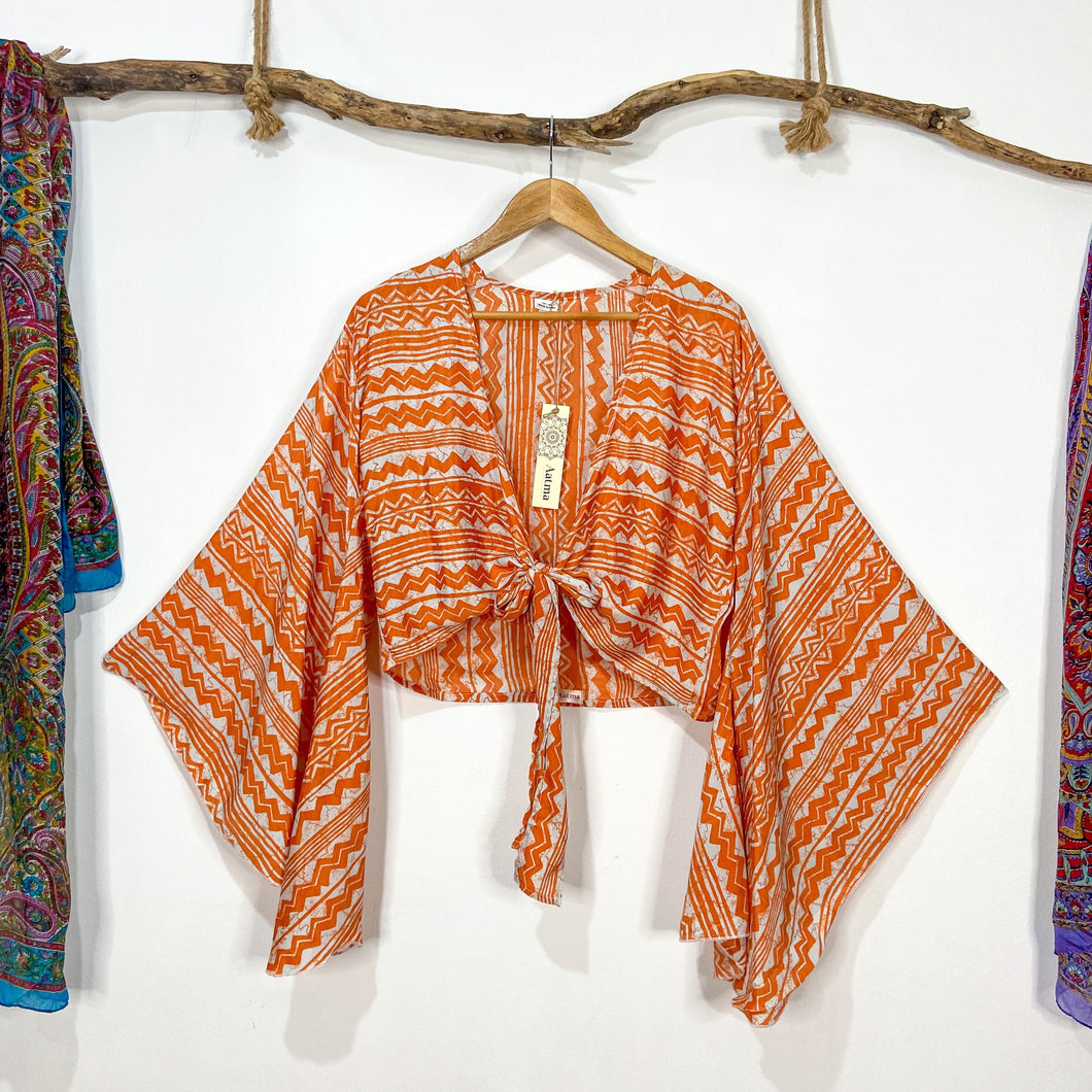 Top Kimono Naranjo