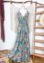 Cargar imagen en el visor de la galería, Vestido Amatista Verde Azul (estándar)
