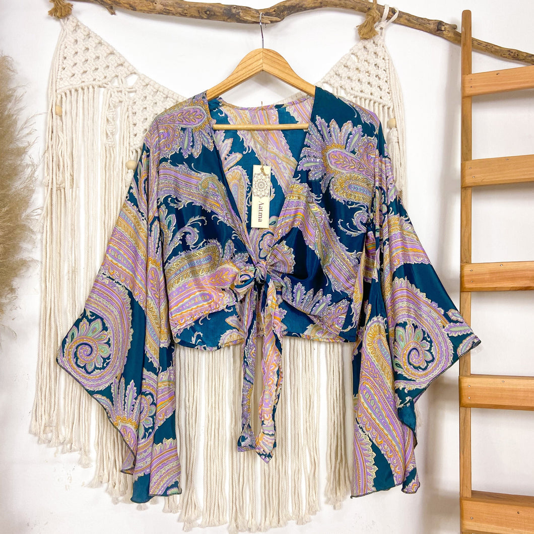 Top Kimono Mehendi Chic (estándar)