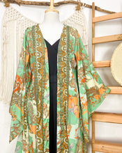 Cargar imagen en el visor de la galería, Kimono Gala Verde (estándar)
