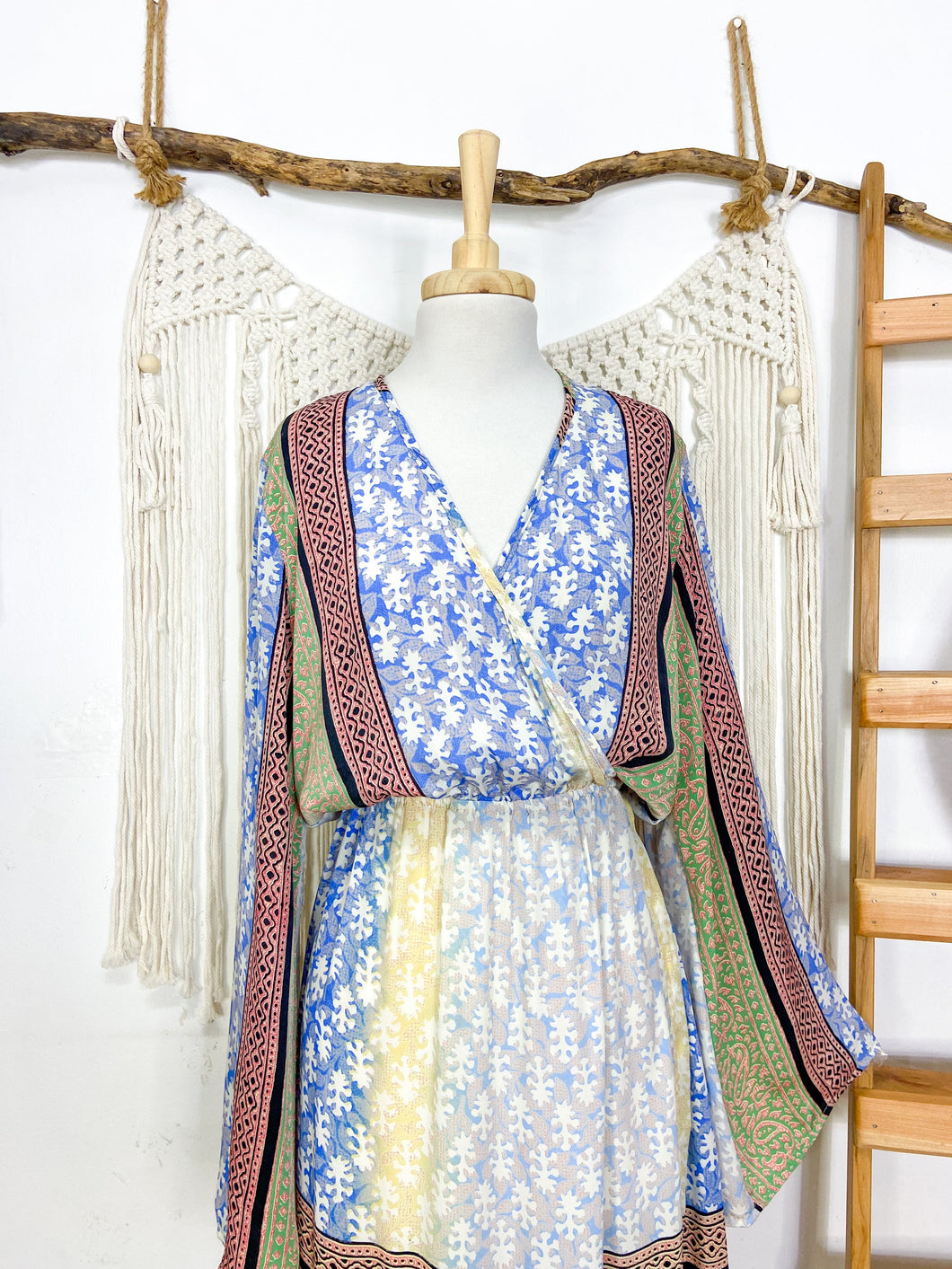 Vestido Imperio Azulado (M-L)
