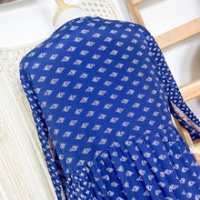 Cargar imagen en el visor de la galería, Vestido Aires Azul Rosa (M-L)
