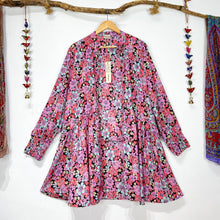 Cargar imagen en el visor de la galería, Vestido Queen Flores (L-XL)
