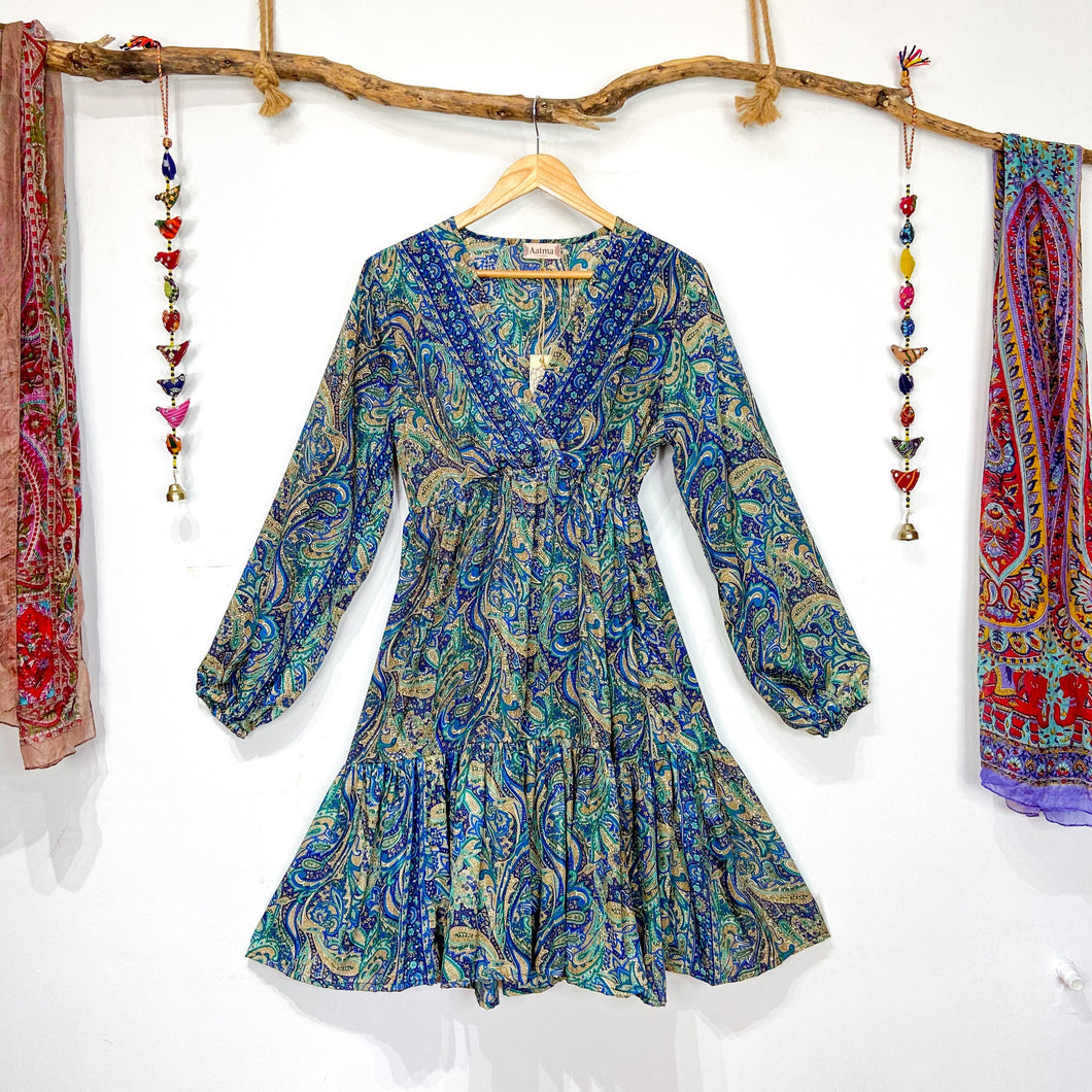 Vestido Lottus Azul (M-L)