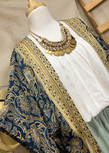 Cargar imagen en el visor de la galería, Kimono Largo Oliva (S-L)
