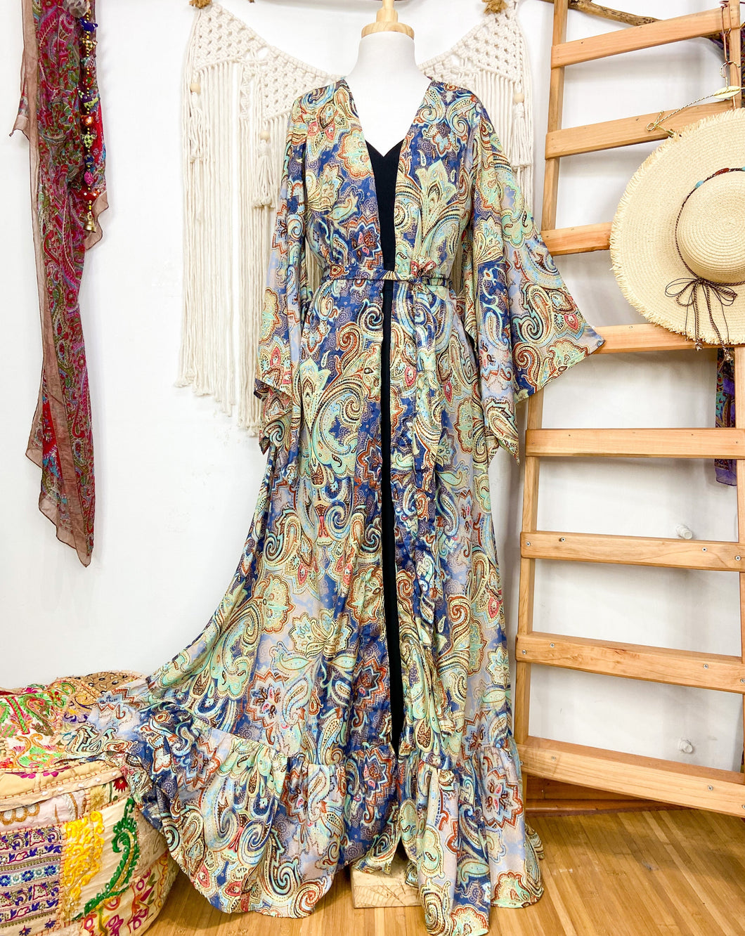 Kimono Gala Azulado (estándar)